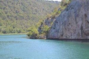 Eindruck Felsen am Wasser 5