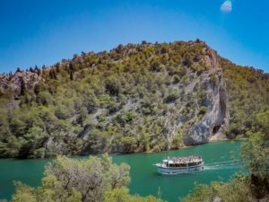 Eindruck Felsen am Wasser 6